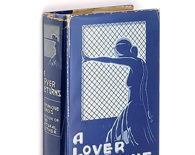A Lover Returns 1931 by Dominique Dunois ~ Romance Novel ~ Macaulay Company ~ dust jacket