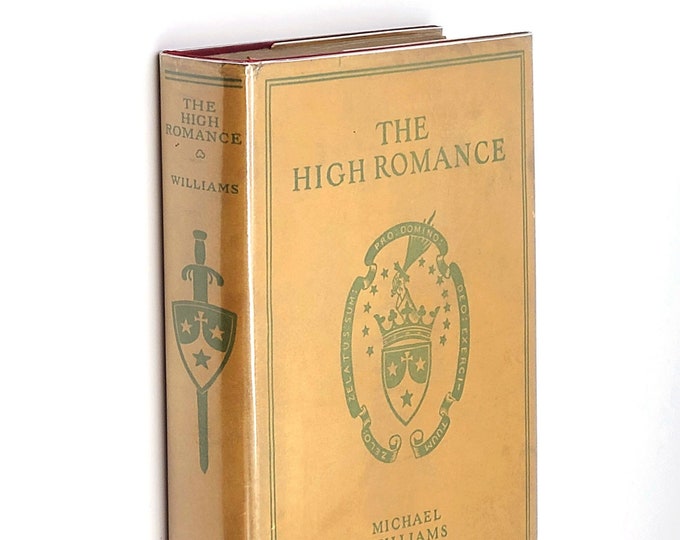 The Book of High Romance: A Spiritual Autobiography 1928 SIGNED Michael Williams, founder of Commonweal Catholic Journal