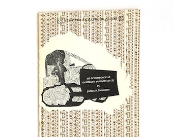 An Occurrence at Norman's Burger Castle JAMES D HOUSTON 1972 SIGNED Capra Press Chapbook