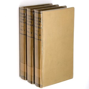 Peter&#39;s Letters to His Kinsfolk  [3 vol] 1819 2nd Edition by  Peter Morris / John Gibson Lockhart ~ Edinburgh, Scotland