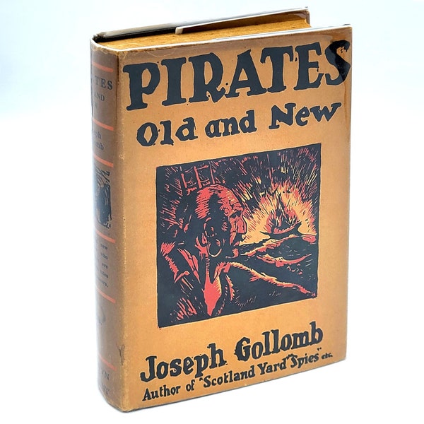 Pirates anciens et nouveaux 1931 Joseph Gollomb ~ 11 contes ~ Barbe Noire, Lafitte, Tew, Avery, Captain Morgan, Zheng Yi Sao, Misson, SS Ferret, etc.