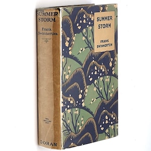 Summer Storm 1926 Frank Swinnerton ~ First Edition ~ Edmund Dulac Jacket illustration