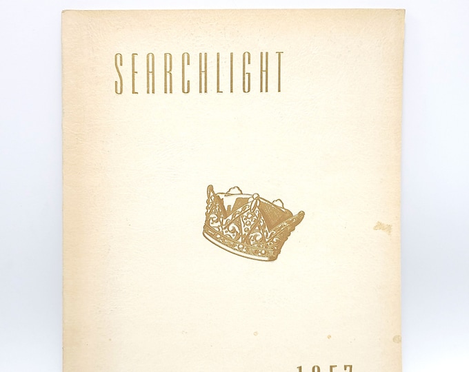 Portland Christian High School [& Elementary School] 1957 Yearbook Searchlight [Oregon]