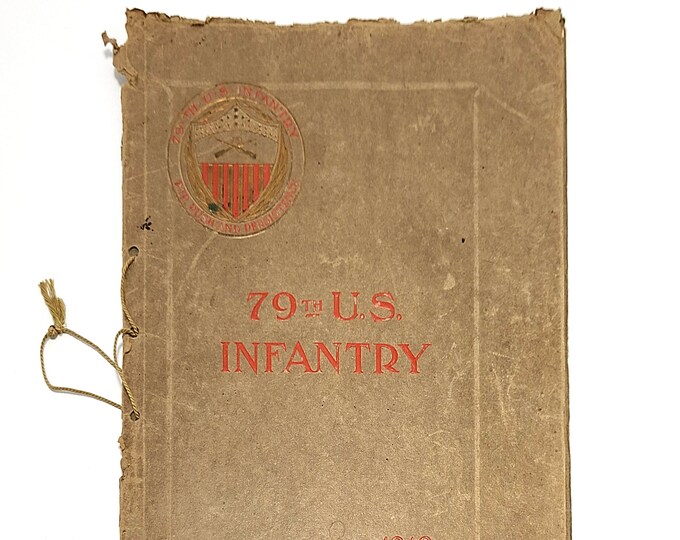 History & Photographic Record of the 79th U.S Infantry 1918 WWI ~ World War I ~ over 800 Oklahoma soldiers ~ Genealogy