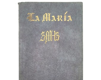 St Mary's High School Huber/Aloha Oregon 1929 Yearbook La Maria Catholic + Jr HS