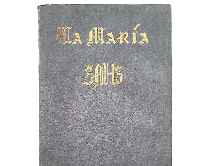 St Mary's High School Huber/Aloha Oregon 1929 Yearbook La Maria Catholic + Jr HS