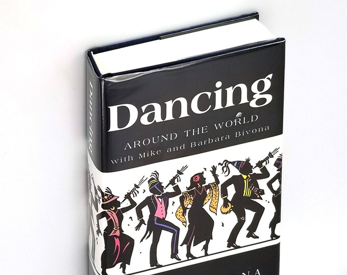 Dancing Around the World with Mike and Barbara Bivona Hardcover in Dust Jacket 2010 Ballroom Dancing Travel