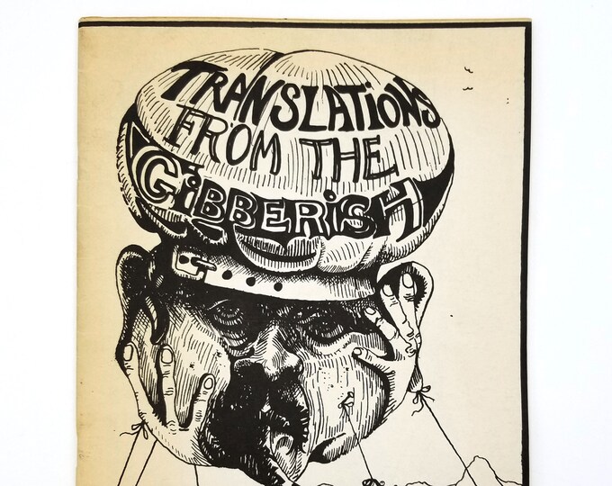 Translations from the Gibberish 1974 Michael Marsh SIGNED - Portland State University/Goose Hollow - Michael deWaide - Underground Poetry