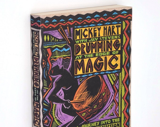 Drumming at the Edge of Magic: A Journey into the Spirit of Percussion SIGNED 1990 MICKEY HART ~ Grateful Dead ~ Drummers