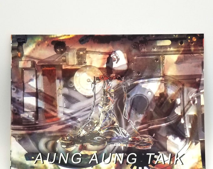 Aung Aung Taik 2009 Catalog ~ Burmese Artist ~ Biomech Fish Hybrid Mechanical Sculpture