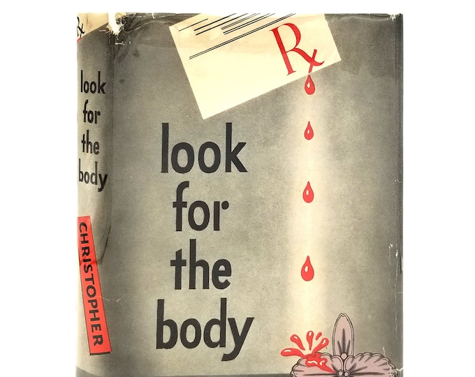 Vintage Mystery: Look for the Body 1st Edition in Dust Jacket 1952 by Matthew Christopher - Phoenix Press - Novel - Fiction