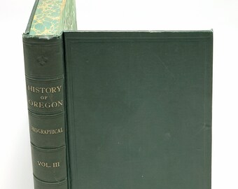 History of Oregon, Vol. III [Biographical] 1922 CHARLES H CAREY Biographies of 600 Pioneers & early residents ~ Manche Langley's copy