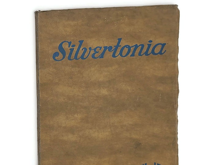 Silverton High School Oregon Yearbook 1923 Silvertonia  ~ Marion County  ~ Annual
