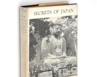 Secrets of Japan 1935 CHAMAN LAL National Character Modernization 1930s Society 1st Edition in Dust Jacket