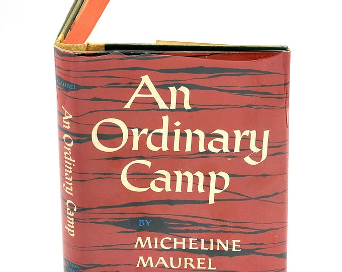 An Ordinary Camp 1st Edition in Dust Jacket 1958 by Micheline Maurel - Neubrandenburg - Ravensbrook - concentration camp - World War II