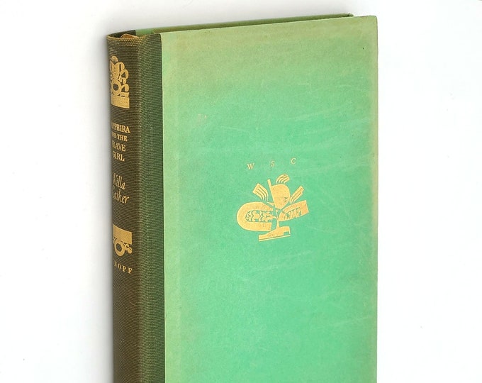 Sapphira and the Slave Girl 1940 Willa Cather SIGNED First Edition