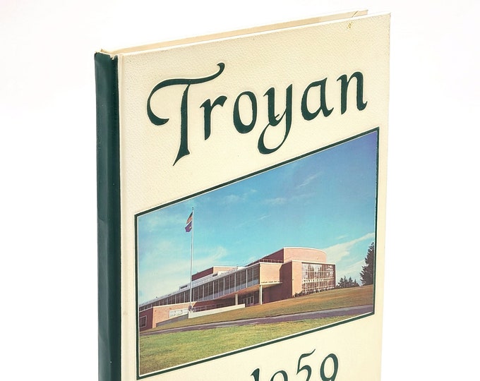 Woodrow Wilson High School Yearbook 1959 The Troyan ~ Portland, Oregon Year Book