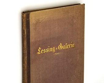 Gotthold Ephraim Lessing-Galerie: Charaktere aus Lessing's Werken 1868 by Friedrich Pecht - illustration of Play Characters