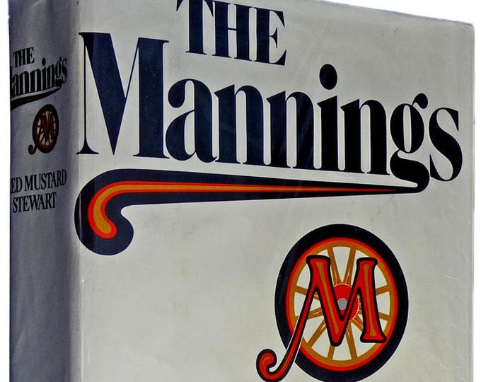 The Mannings 1973 Fred Mustard Stewart 1st Edition Hardcover HC Dust Jacket DJ Arbor House