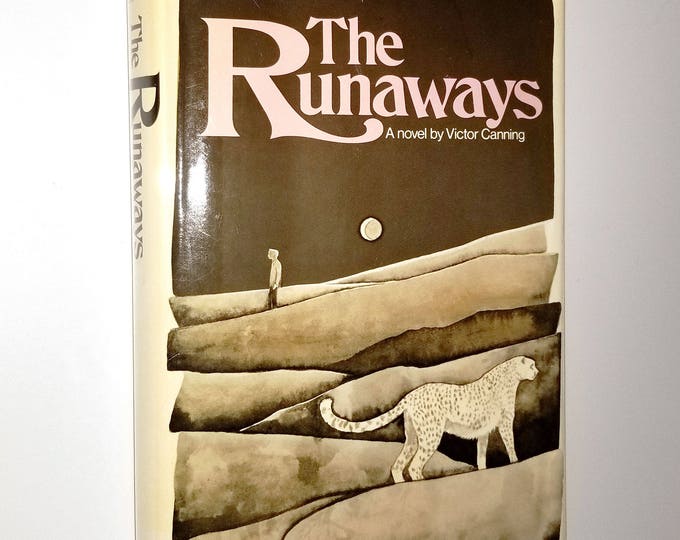 The Runaways 1972 Victor Canning ~ First Edition ~ YA Novel ~ Longleat Lions