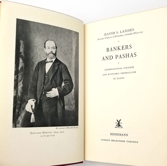 Bankers Amp Pashas International Finance And Economic Etsy