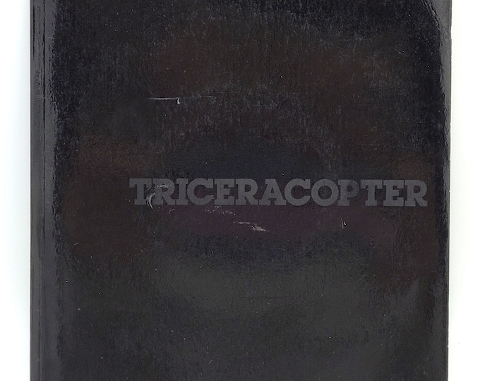 Triceracopter PATRICIA RENICK 1977 Exhibition w/original 45-record Moog composition by Paul Palombo Cincinnati Zoomorphic Sculpture Zoomorph