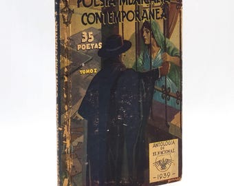 Poesia Mexicana Contemporanea: 35 Poetas Tomo I 1939 Mexico Poetry