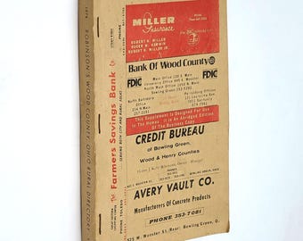 Robinson's 1974 Wood County, Ohio Rural Directory ~ Genealogy ~ Farms ~ (similar to city directory)