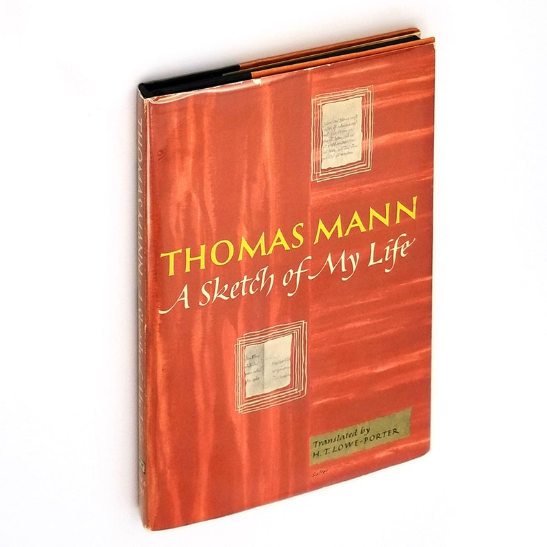 A Sketch of My Life 1st US Edition Hardcover in Dust Jacket 1960 A Sketch of My Life 1st US Edition Hardcover in Dust Jacket 1960