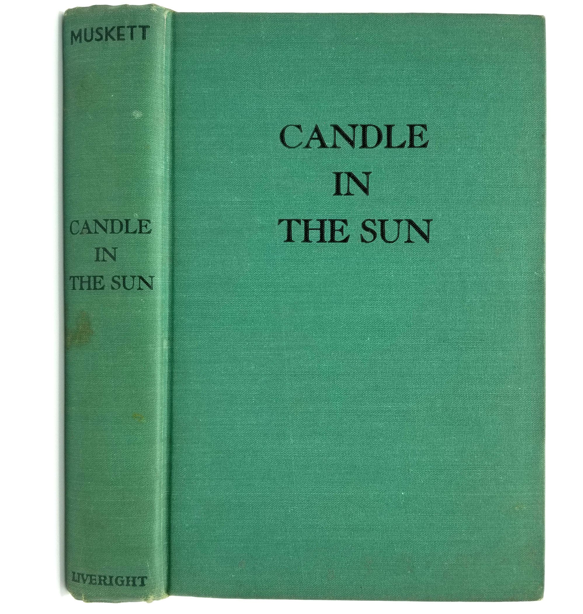 A Candle in the Sun by Netta Muskett 1943 1st American Edition Etsy