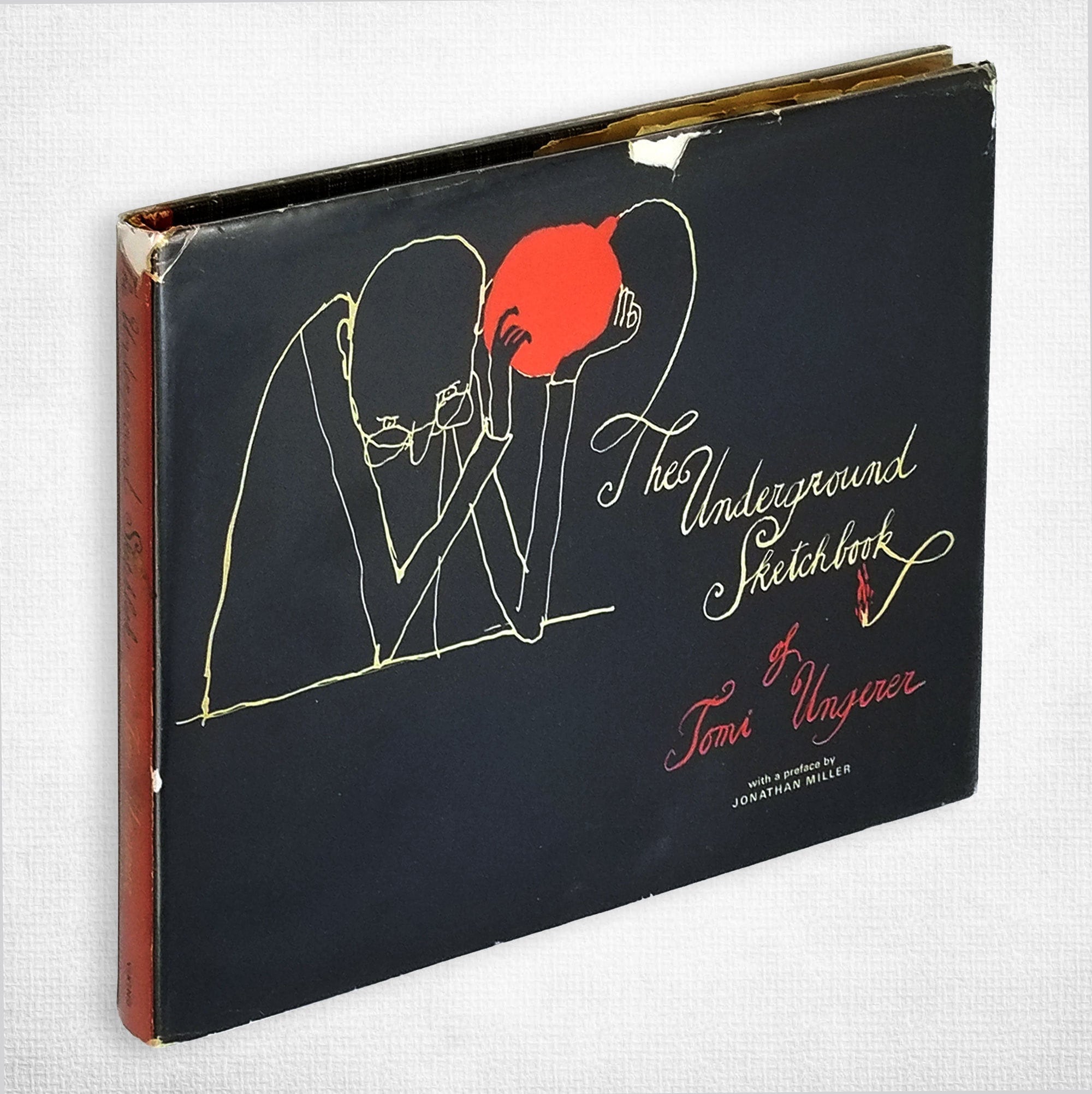 The Underground Sketchbook by Tomi Ungerer 1st Edition