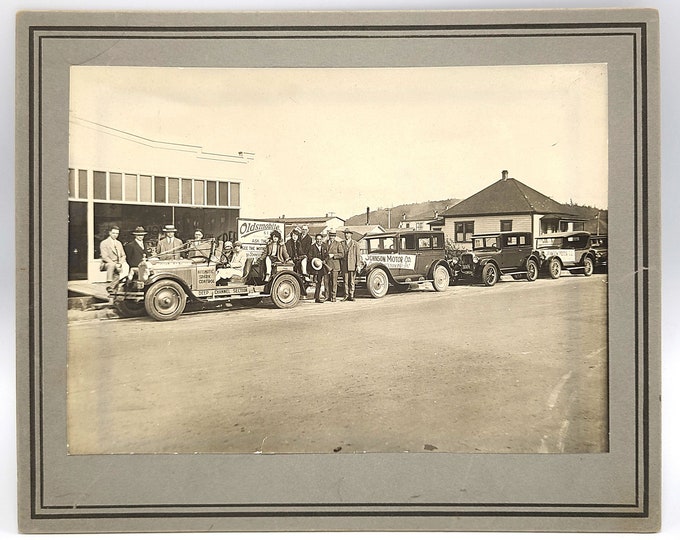 Oldsmobile Six Promotion Marshfield Oregon 1926 Coos County Model 30 Roadster