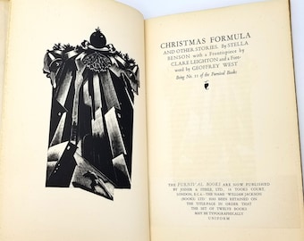 Christmas Formula and Other Stories 1932 SIGNED & Numbered by Stella Benson / illustrated by Clare Leighton - Furnival Books