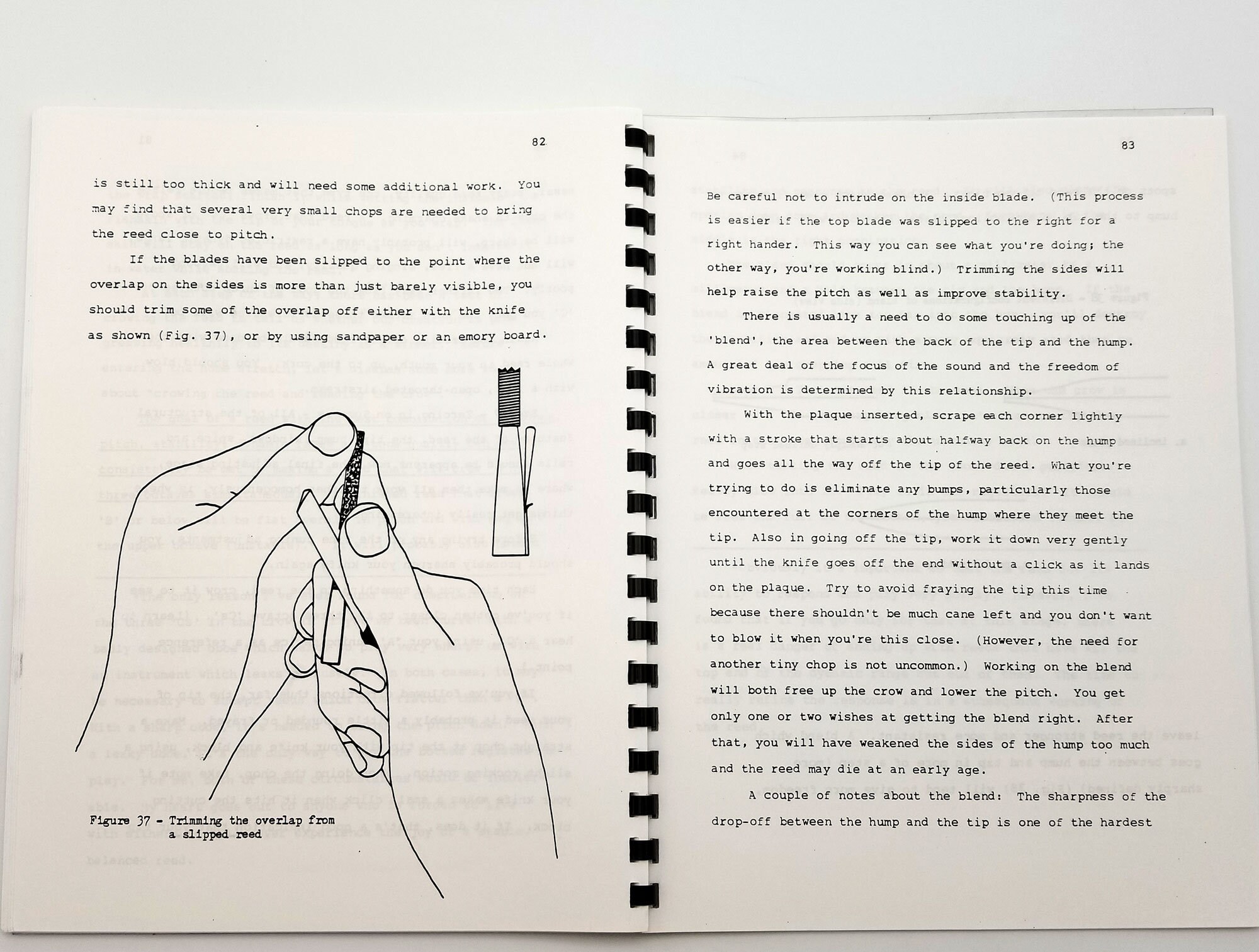 The Oboe Reed Book A Straighttalking Guide to Making and