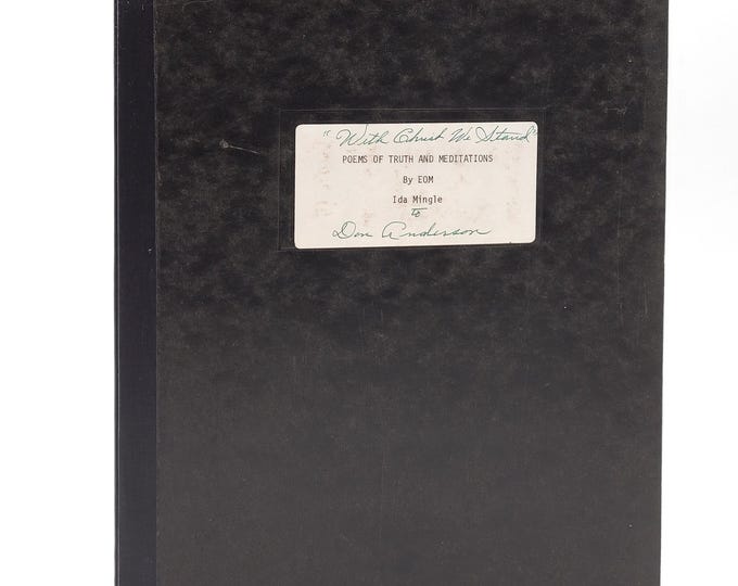 Poems of Truth and Meditations by EOM Ida Mingle ~ Liveable Christianity ~ New Thought