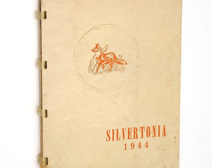 Silverton High School Oregon Yearbook 1944 Silvertonia  ~ Marion County Annual