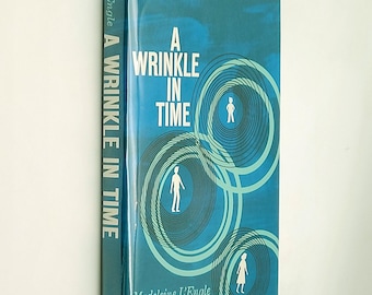 A Wrinkle in Time 1962 Stated First Edition in *Facsimile dust jacket* ~ Madeleine L'Engle ~ Newbery Medal winner