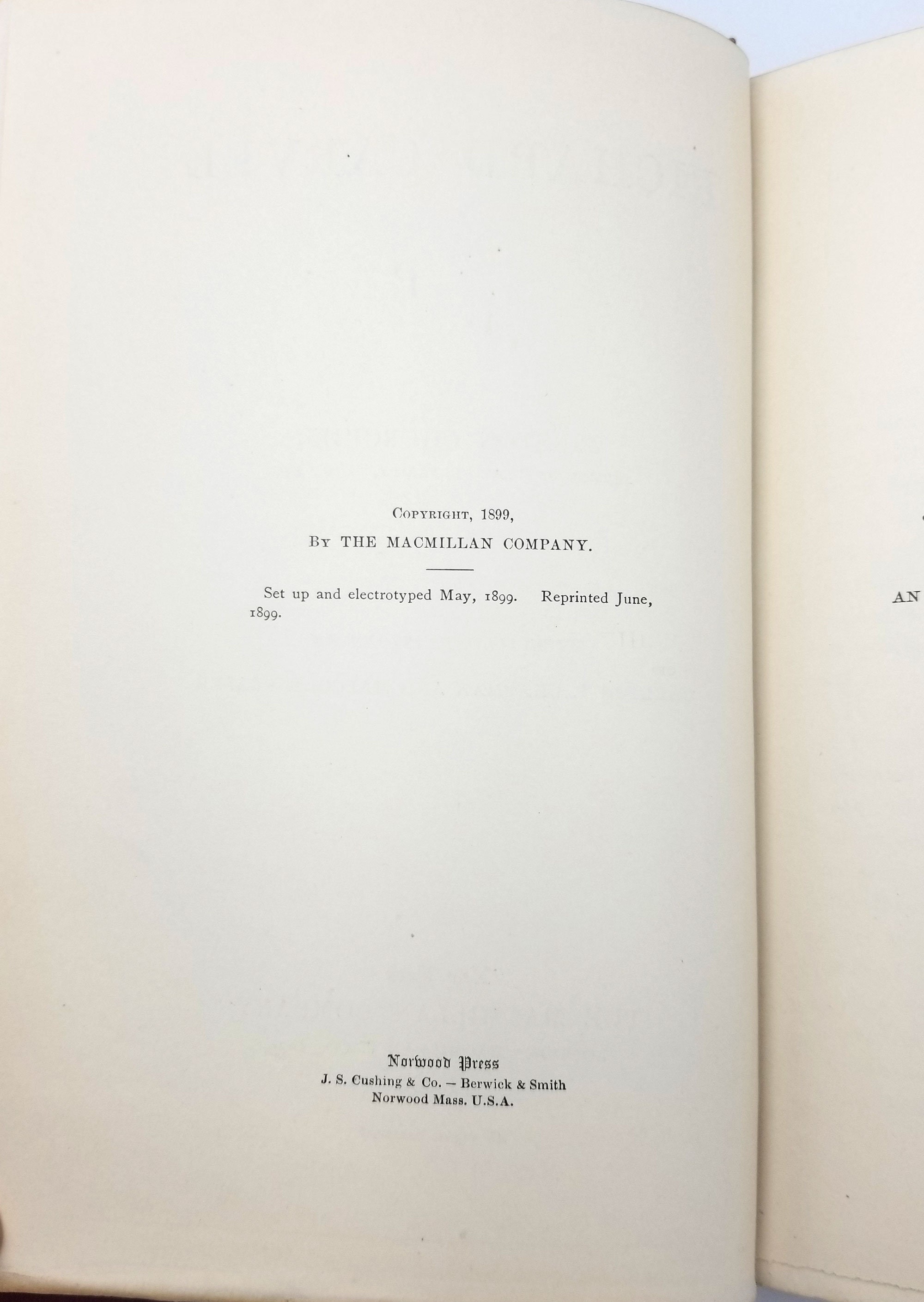 Antique Fiction: Richard Carvel by Winston Churchill 2nd Printing ...
