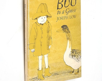 Boo to a Goose 1975 Joseph Low ~ First Edition ~ Farm Animals ~ Children's Picture Book