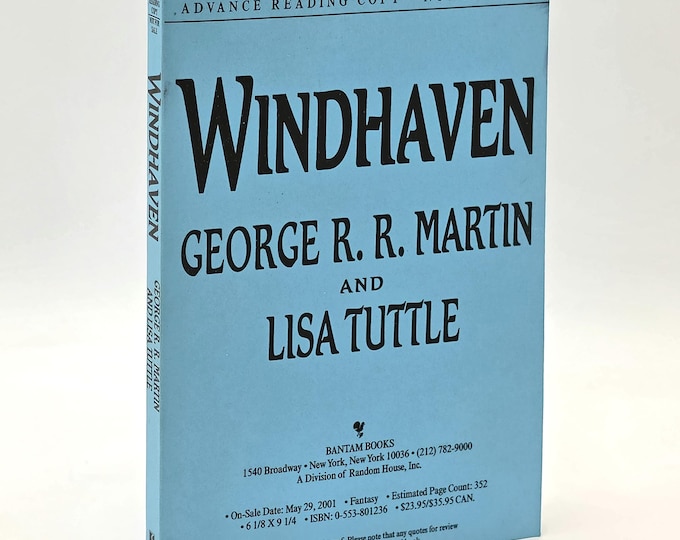 Windhaven [Advance Reading Copy/Uncorrected Proof] 2001 George R. R. Martin and Lisa Tuttle