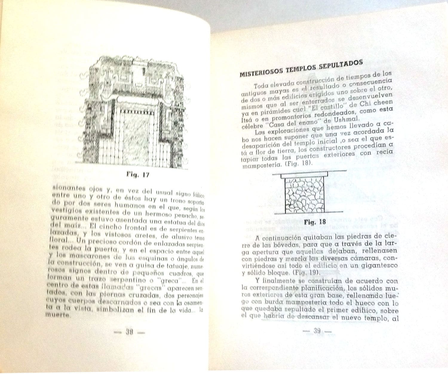 Guia de Ushmal [Uxmal] 1956 by Manuel Cirerol Sansores Mexico Yucatan