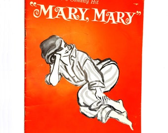 Jean Kerr's "Mary Mary" Program Circle Star Theatre. San Carlos, CA 1965 Barbara Bel Geddes Jack Cassidy Scott McKay