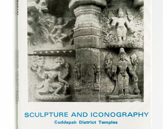 Sculpture and Iconography: Cuddapah District Temples 1990 by A. Gurumurthi - Hardcover HC w/ Dust Jacket DJ - Hindu Architecture