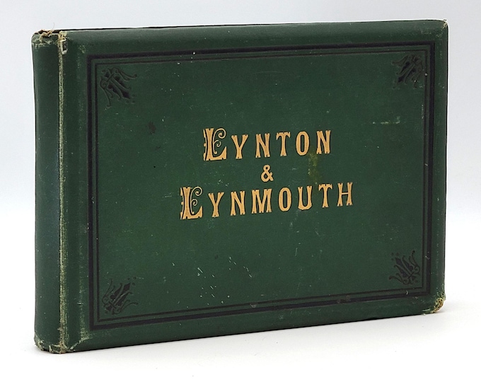 Lynton & Lynmouth [antique photograph album] circa 1890s ~ Devon ~ Exmoor ~ Watersmeet House