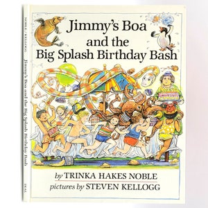 Jimmy's Boa and the Big Splash Birthday Bash SIGNED 1st Edition in Dust ...
