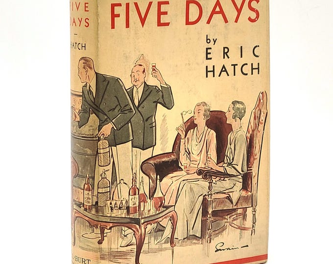 Five Days ~ Eric Hatch 1933 ~ comic novel of Long Island