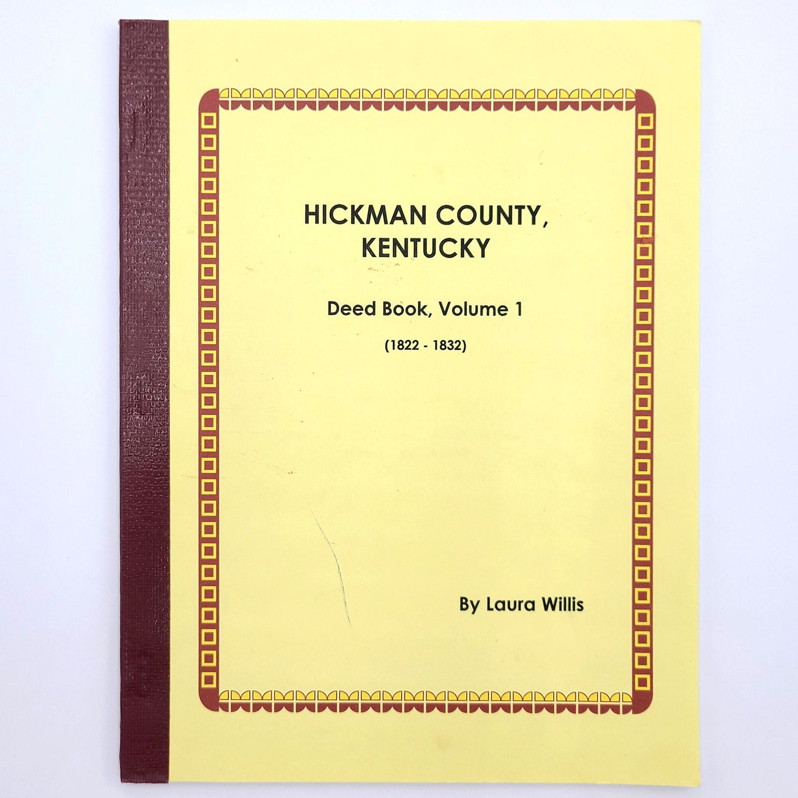 Hickman County Kentucky Deed Book Volume One 18221832 Etsy