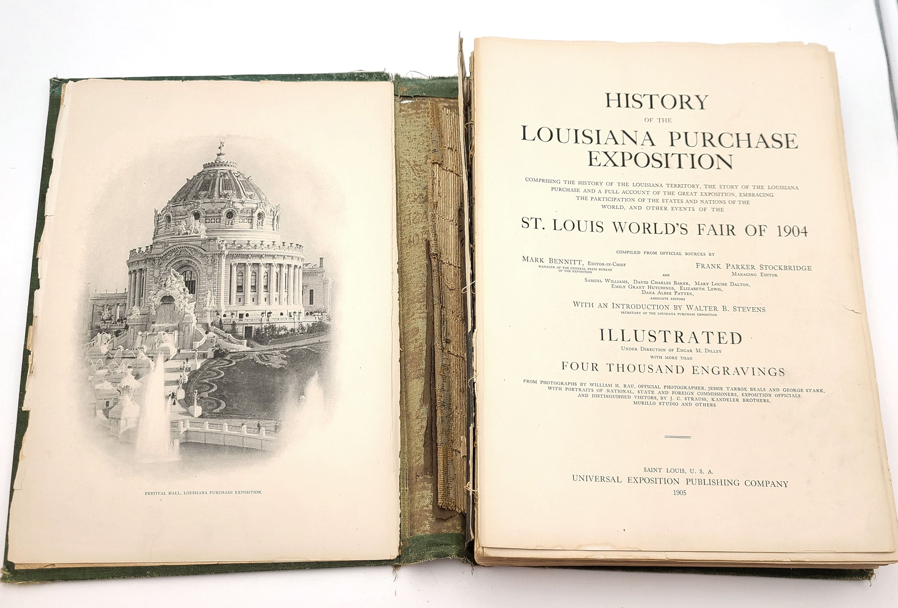 History of the Louisiana Purchase Exposition & the St. Louis