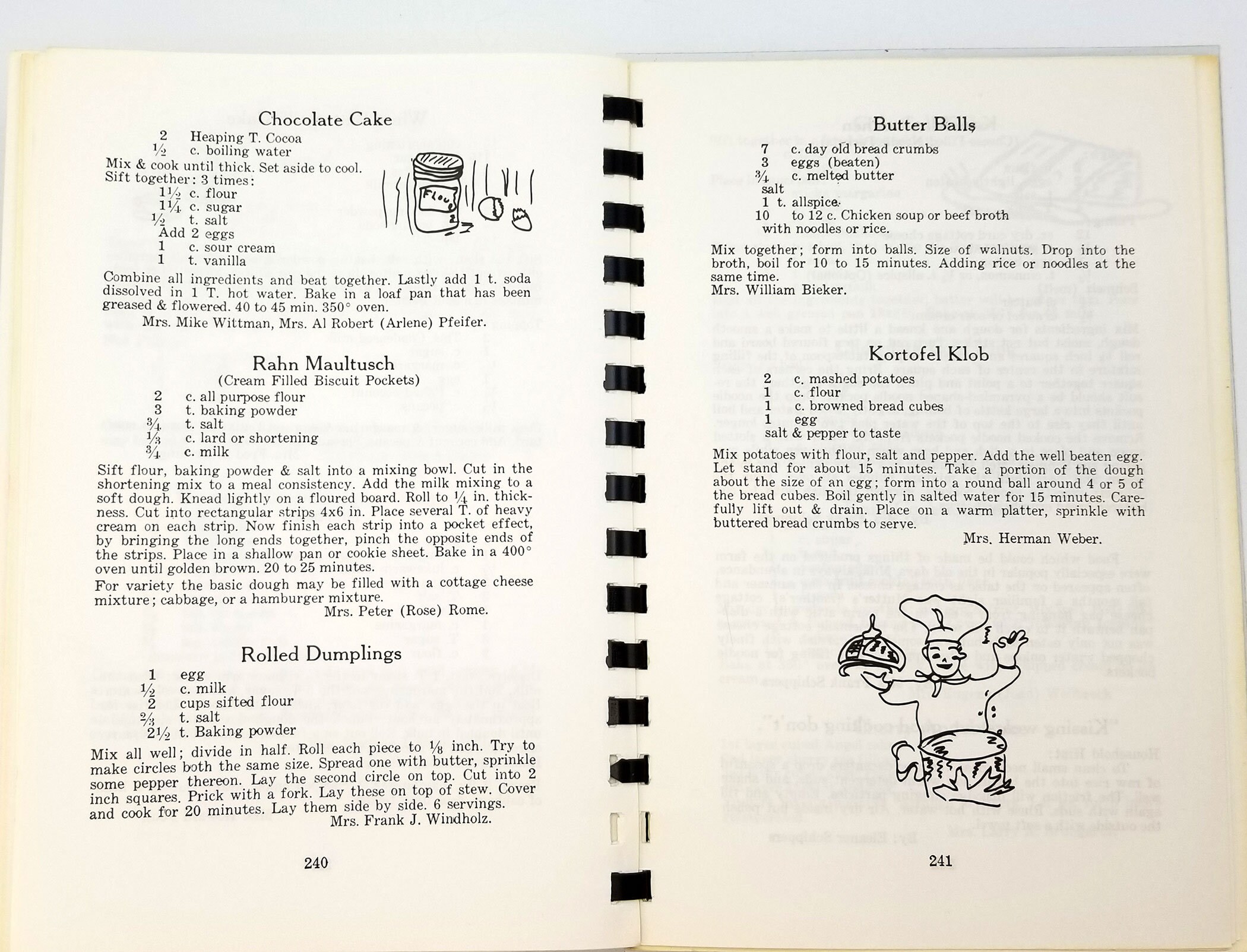 Vintage Cookbook Das Essen Unsrer Leute 1976 Ellis County, Kansas Midwest Volga German