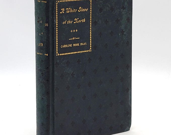 A White Slave of the North 1895 Caroline Hook Haas ~Antique Fiction
